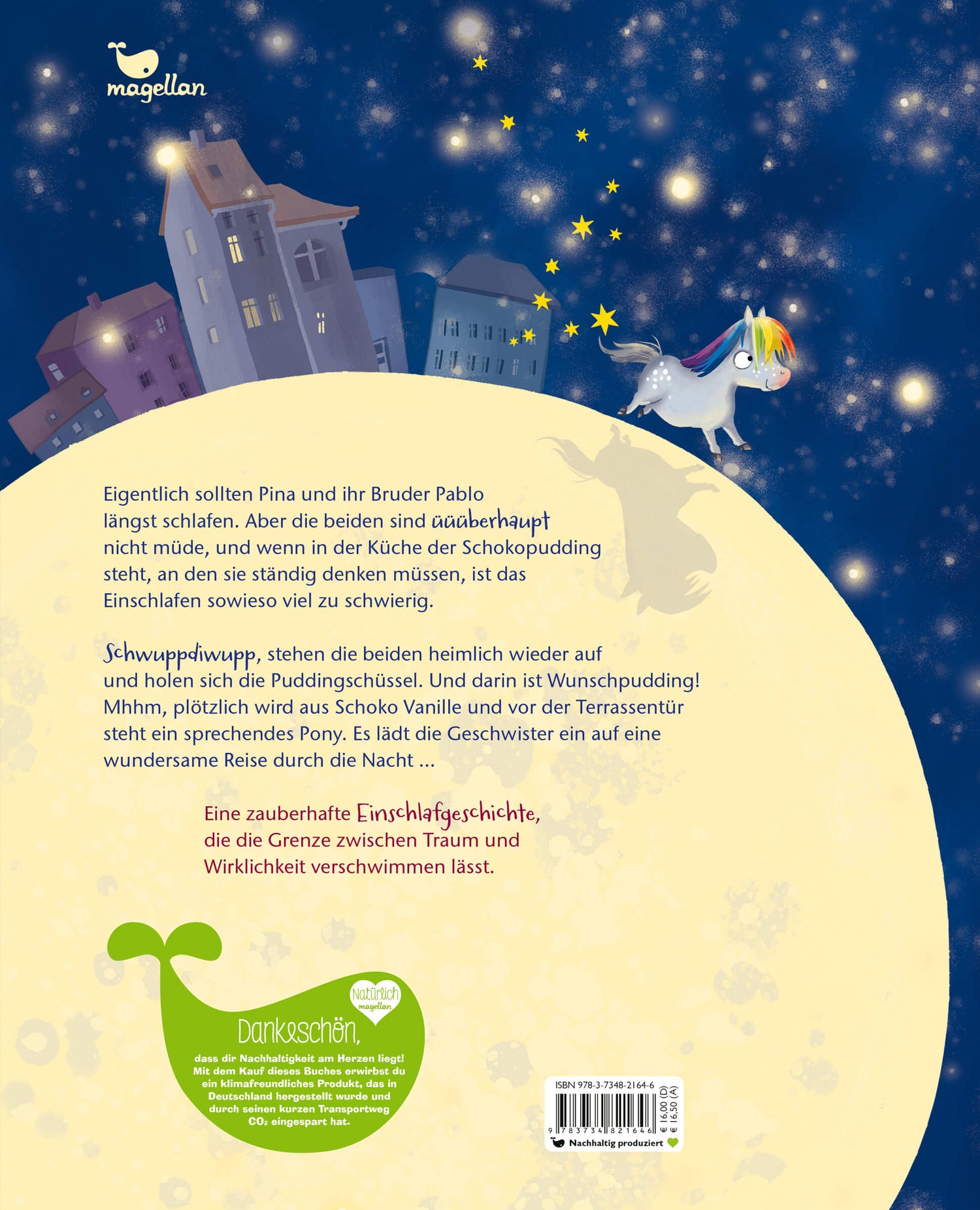 Pony, Mond und Sterne Eine fantasievolle Gutenachtgeschichte zum Vorlese Stephanie Gessner 9783734821646 Magellan GmbH & ...