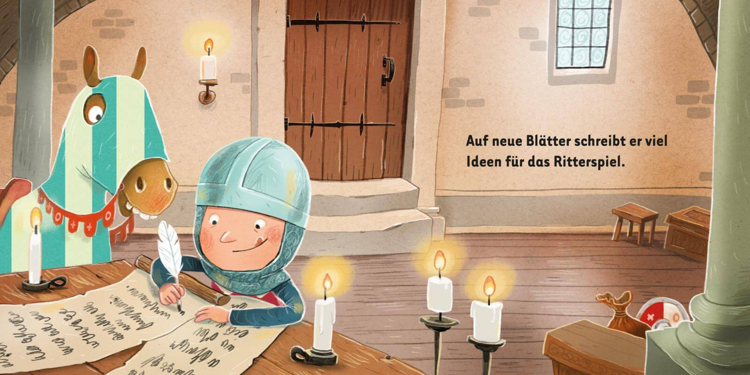 Ritter Otto will nicht kämpfen Friedlicher Reime-Spaß Günther Jakobs 9783551171795 Carlsen Verlag GmbH (4)