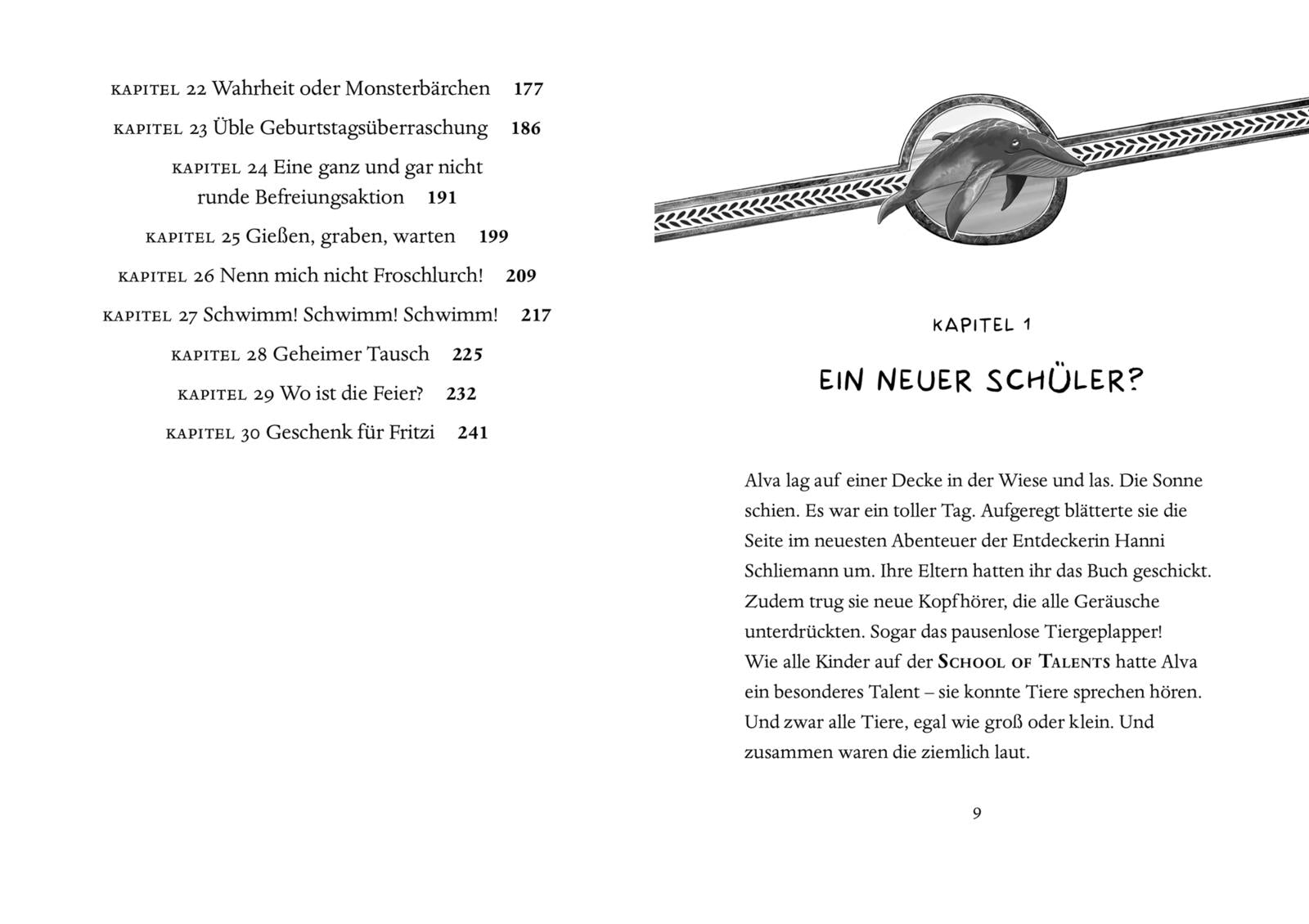 School of Talents 8: Achte Stunde: Walfrei! Silke Schellhammer 9783551654946 Carlsen Verlag GmbH (3)