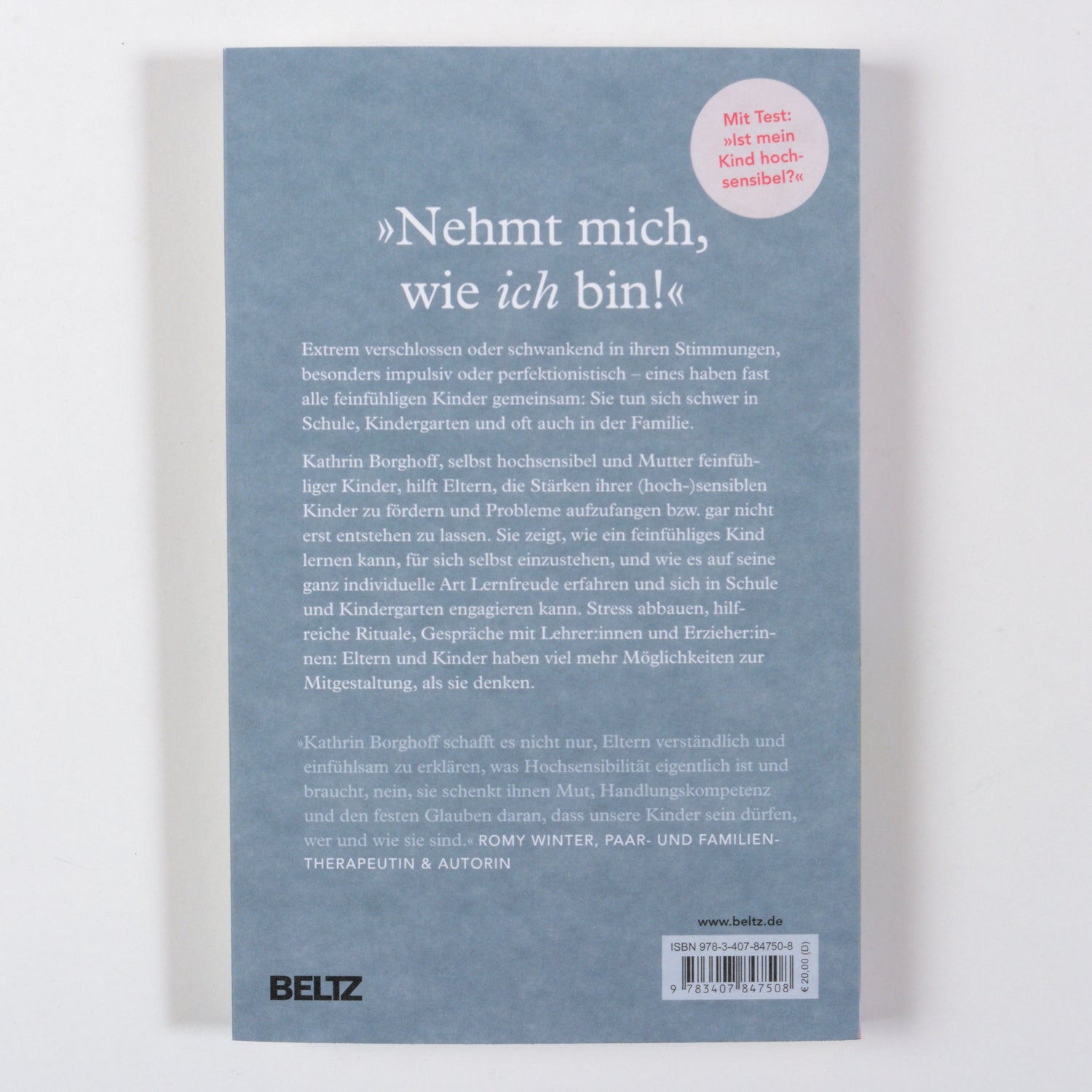 So feinfühlig und so stark Wie Eltern sensible und hochsensible Kinder in Sch Kathrin Borghoff 9783407847508 Verlagsgrupp...