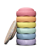 201602 | Stapelstein® Super Confetti Rainbow Set pastel