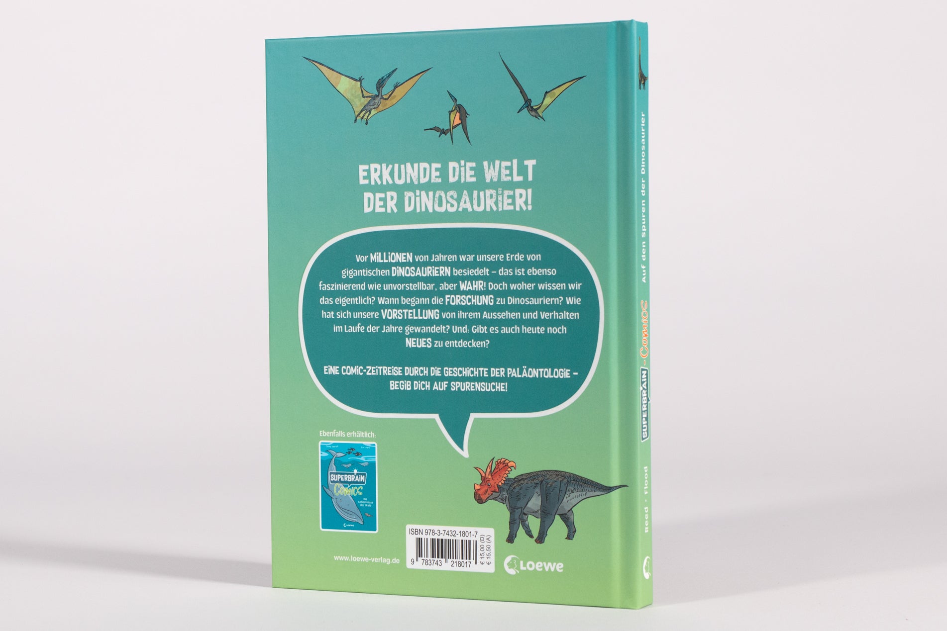 Superbrain-Comics - Auf den Spuren der Dinosaurier Comic-Zeitreise durch die Urzeit - Die coolsten Sa MK Reed 97837432180...