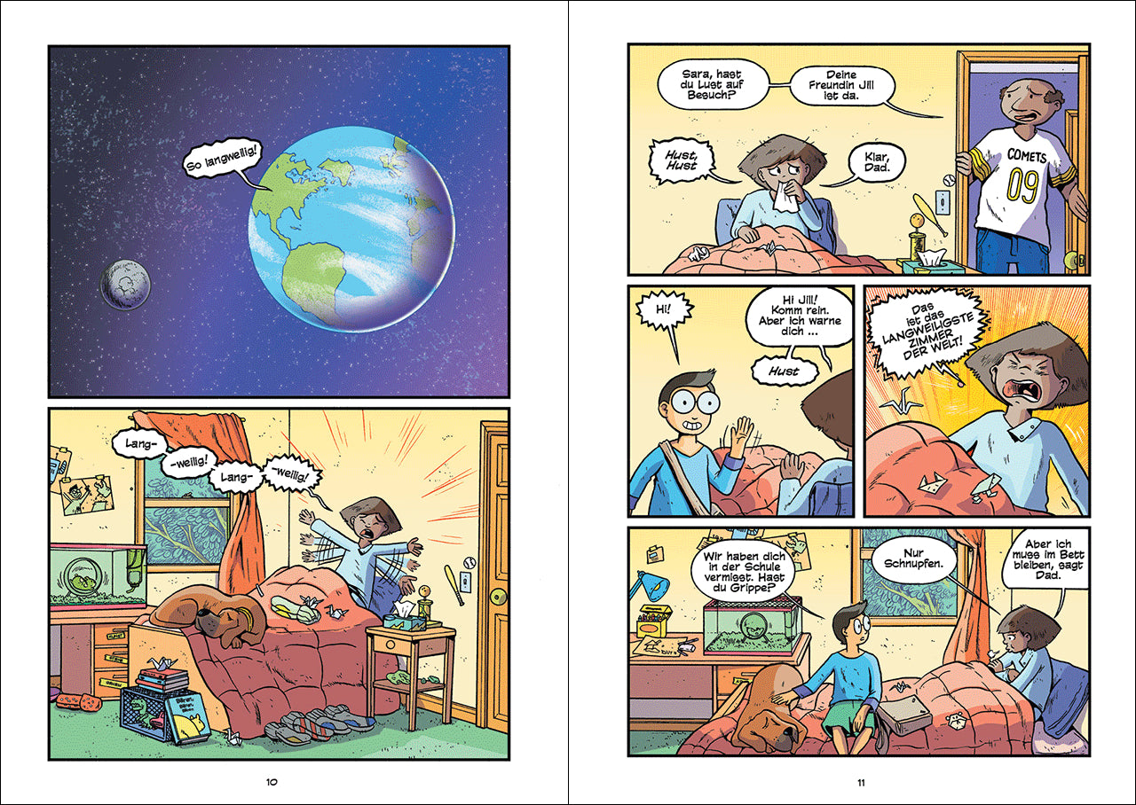 Superbrain-Comics - Expedition Weltraum Erfahre alles über das Weltall und seine Geheimnis Rosemary Mosco 9783743218475 (4)