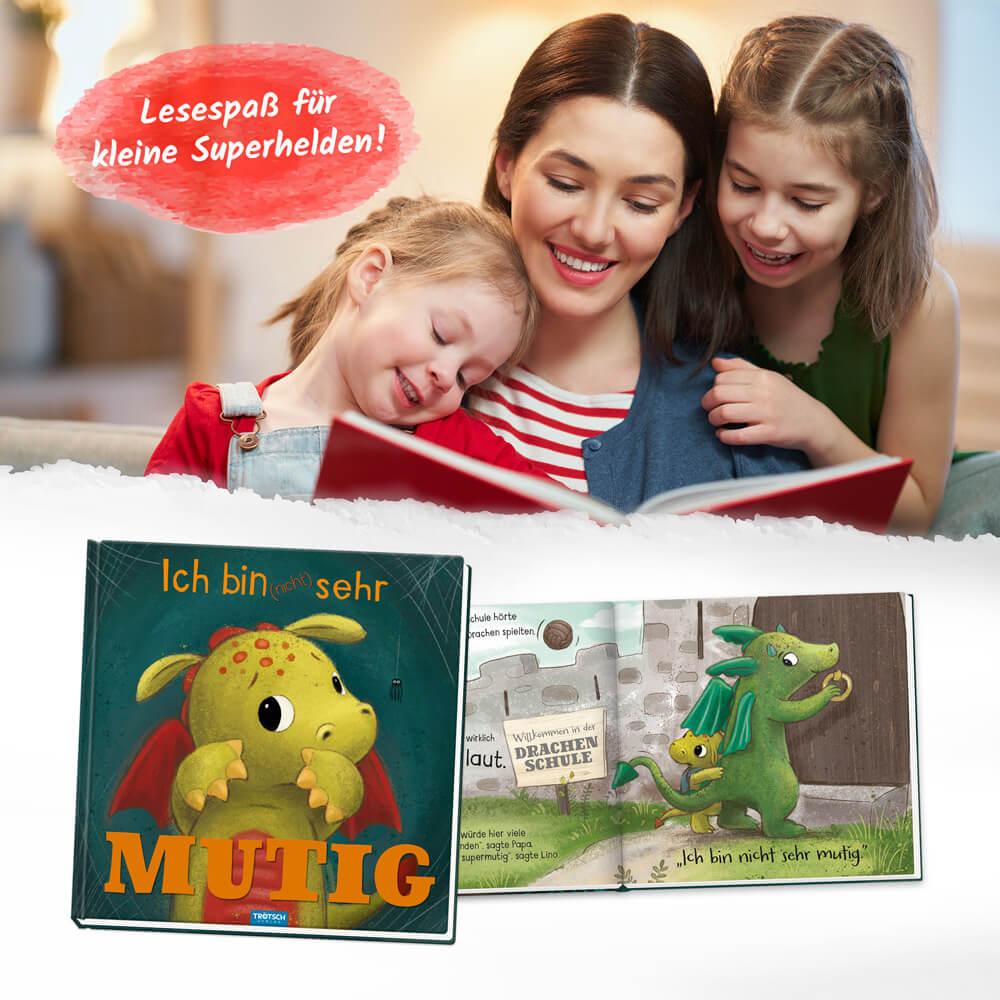 TRÖTSCH - Ich bin (nicht) sehr mutig | Zauberhaftes Bilderbuch über Mut und Überwindung von Ängsten  9783988021076 Trötsc...