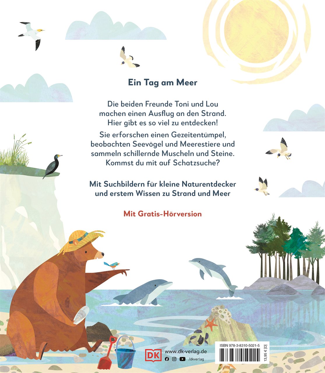 Toni & Lou. Auf Schatzsuche am Meer Natur-Bilderbuch mit Gucklöchern und 60 Suchbilder Jonny Lambert 9783831050215 (2)