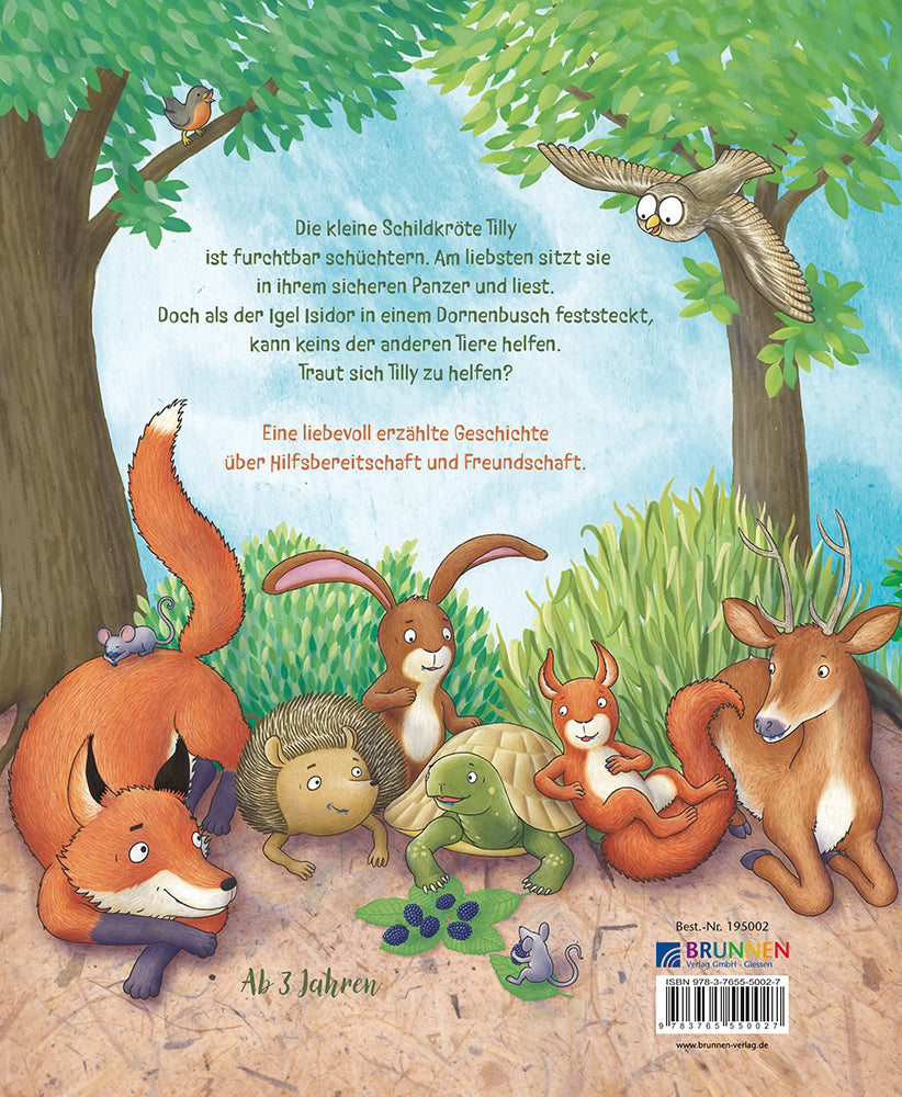 Trau dich, Tilly! Ein Bilderbuch ab 3 Jahren über eine kleine Schild Rebecca Martin 9783765550027 BRUNNEN VERLAG GmbH (2)