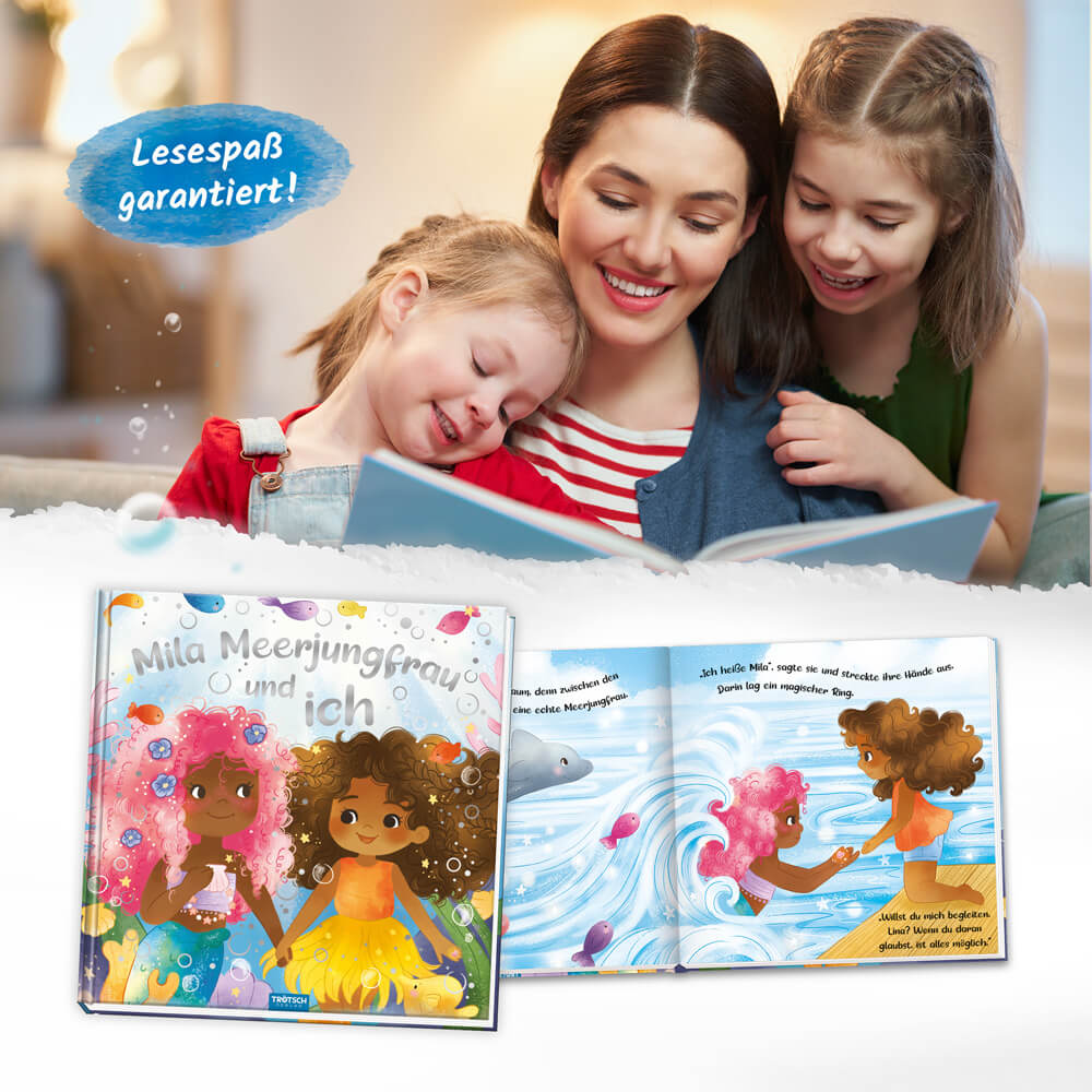 Trötsch Vorlesebuch Mila Meerjungfrau und ich Beschäftigungsbuch Kinderbuch Geschichtenbuch 9783988021106 Trötsch Verlag ...