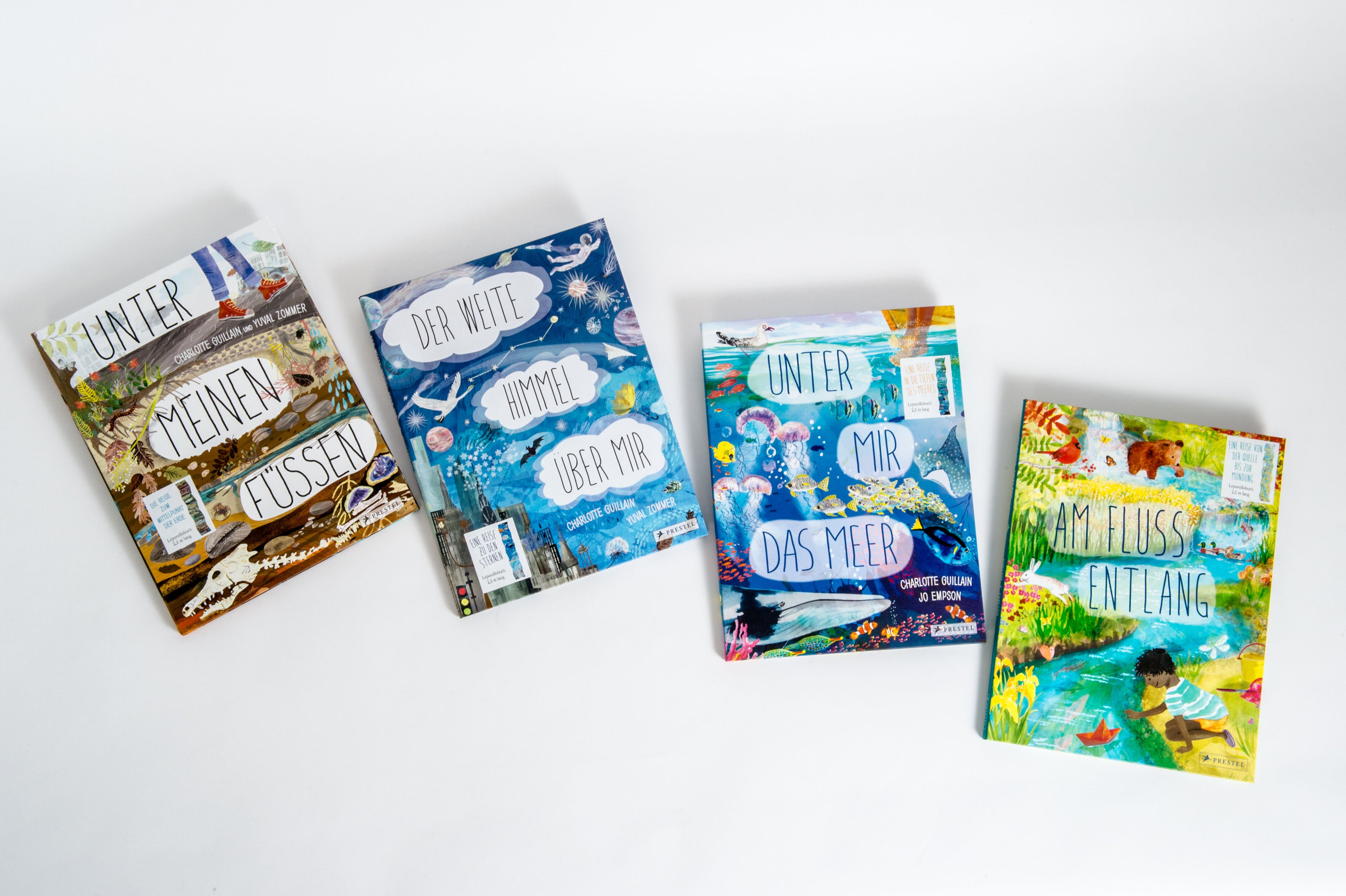 Unter mir das Meer Leporello-Wendebilderbuch mit 2,5 Metern Spannweit Jo Empson 9783791375427 (2)