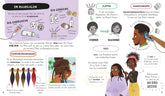 Usborne im dtv 9781035702589 Meine Haare und ich! Bilderbuch über verschiedene Haartypen, mit Fokus  (4)