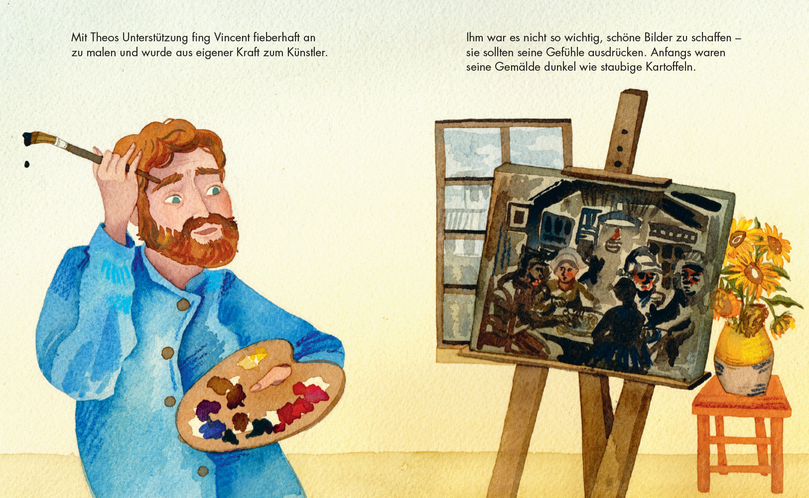 Vincent van Gogh Little People, Big Dreams. Deutsche Ausgabe | Zu L María Isabel Sánchez Vegara 9783458644637 Insel Verla...