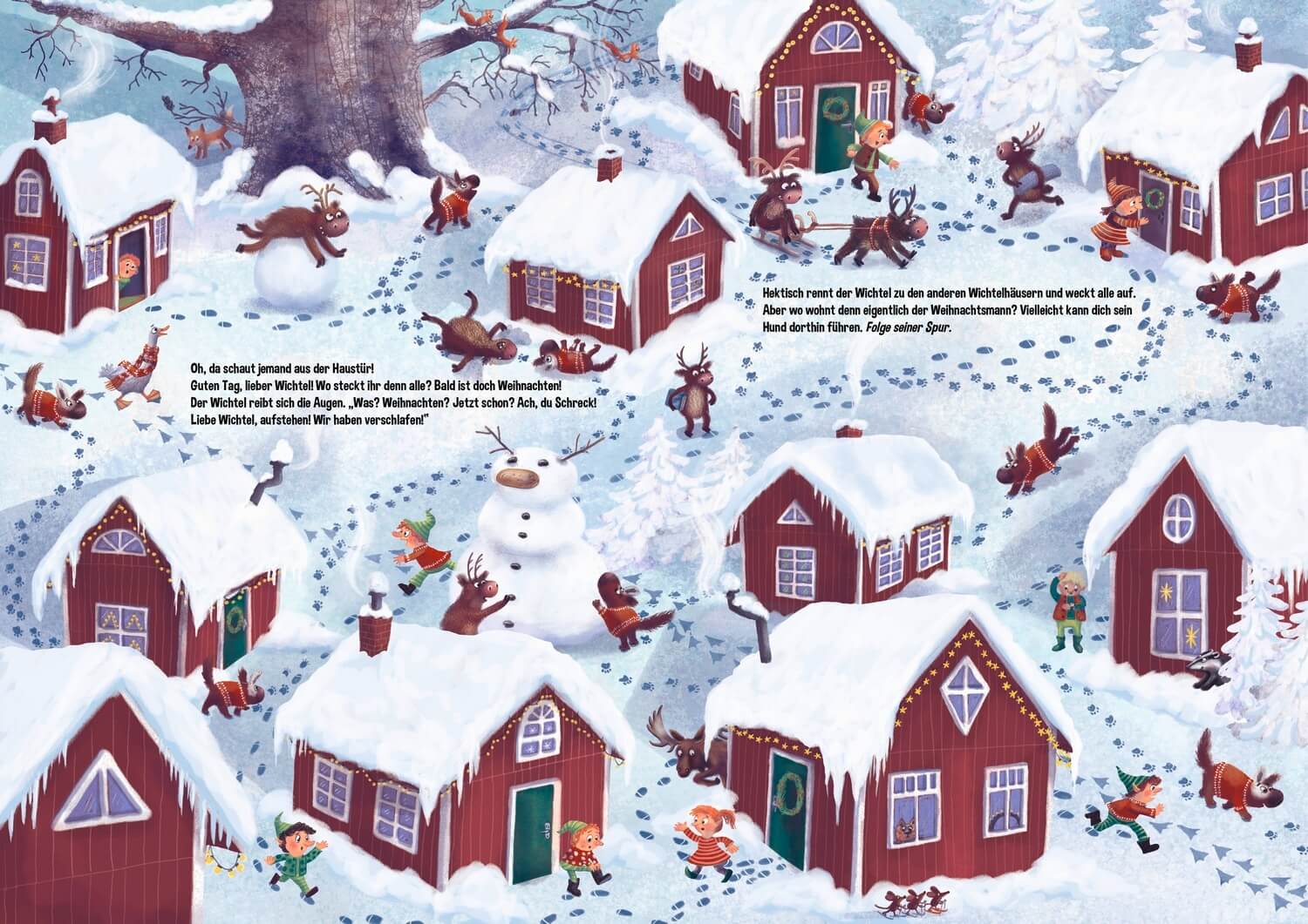 Weck den Weihnachtsmann Ein Mitmachbuch Anka Schwelgin 9783751205610 Friedrich Oetinger GmbH (5)