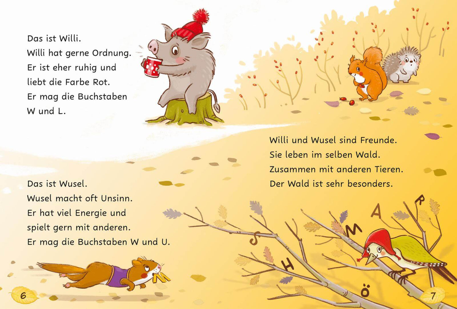 Wortsalat und Buchstabensuppe Einfach Lesen Lernen Nanna Neßhöver 9783551691316 Carlsen Verlag GmbH (3)