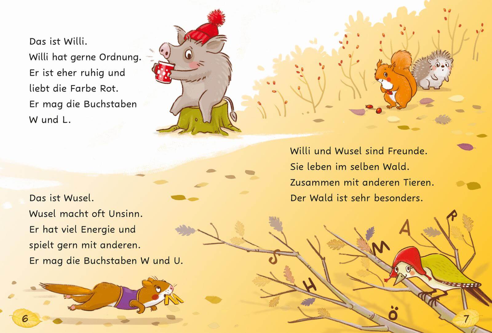 Wortsalat und Buchstabensuppe Einfach Lesen Lernen Nanna Neßhöver 9783551691316 Carlsen Verlag GmbH (3)