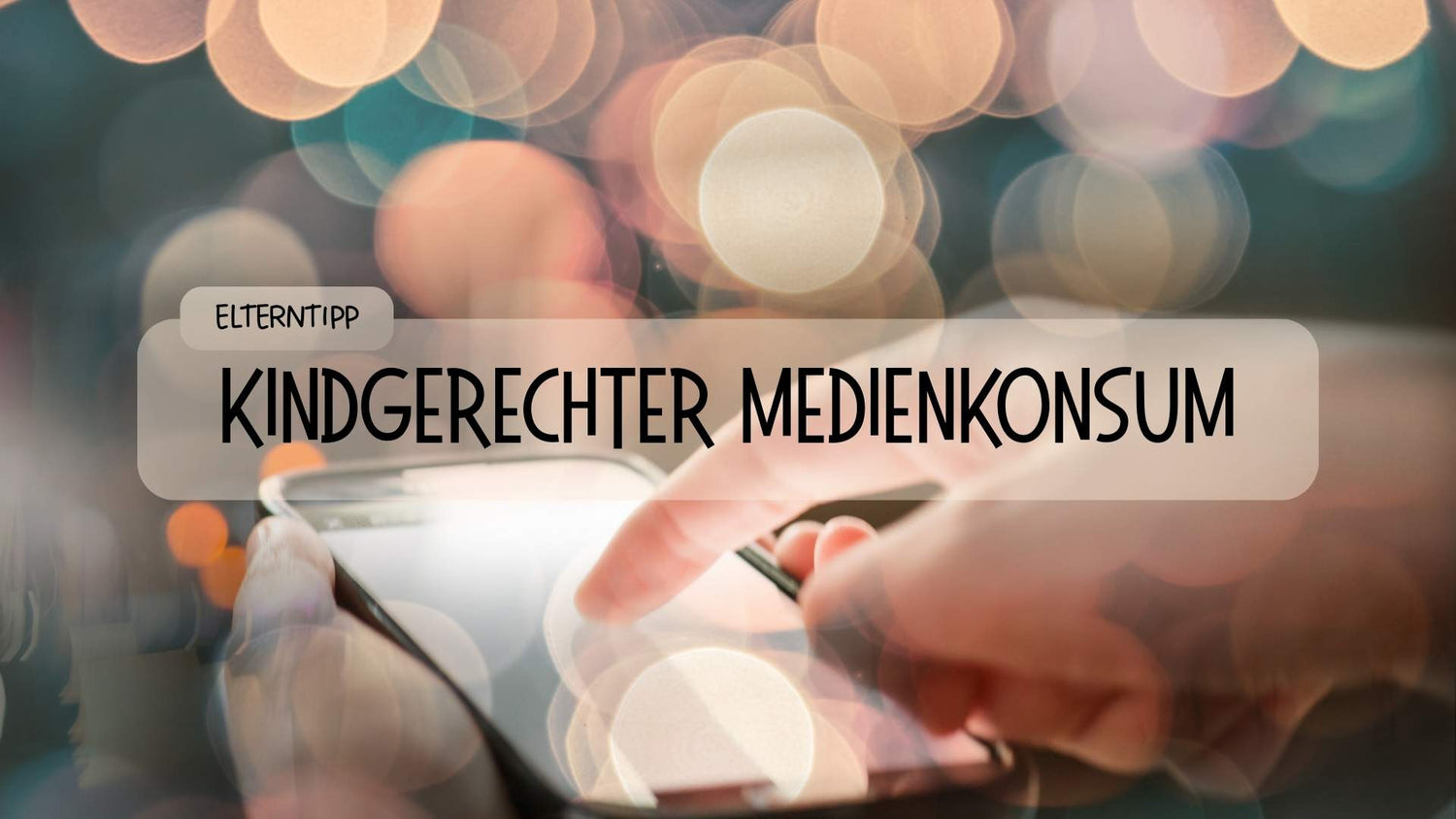 Medien(zeit) - wie finde ich meinen eigenen Weg? Und wie erkläre ich den dann meinem Kind? - Räuberfuchs-Blog