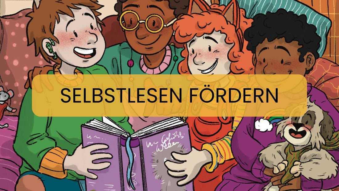 Wie motiviere ich mein Kind zum Selbstlesen?
