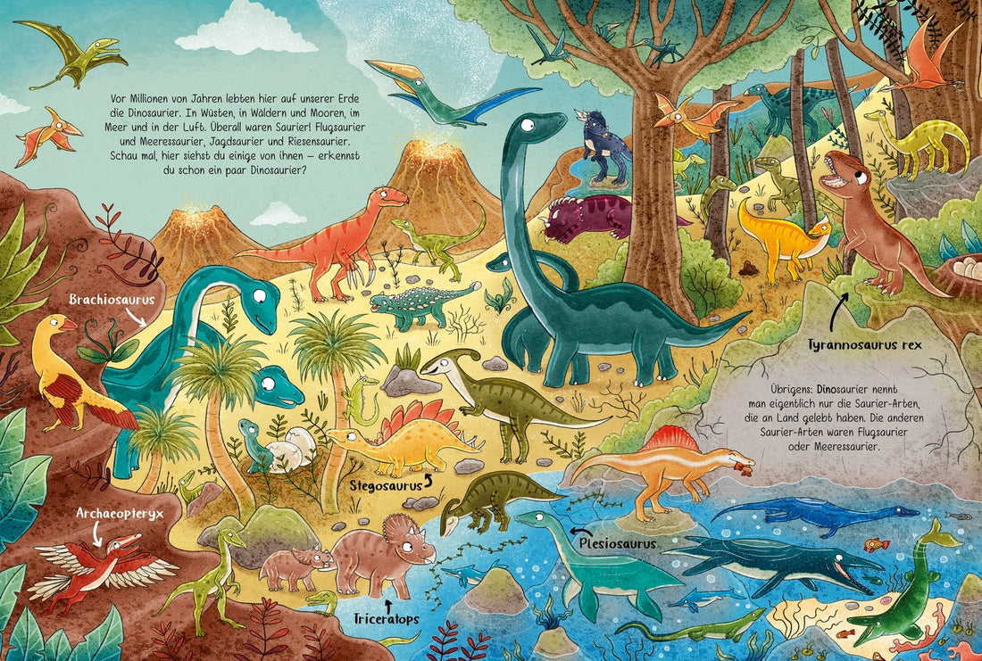 101 Dinos und alles, was du über sie wissen musst! Ruby van der Bogen 9783751206488 Friedrich Oetinger GmbH (2)