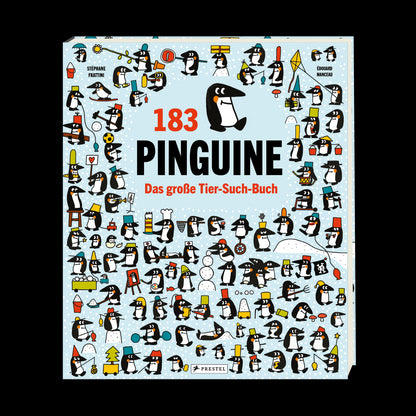  183 Pinguine. Das große Tier-Such-Buch mit vielen Rätseln und unzähligen Informationen fü Édouard Manceau 9783791376172 P...
