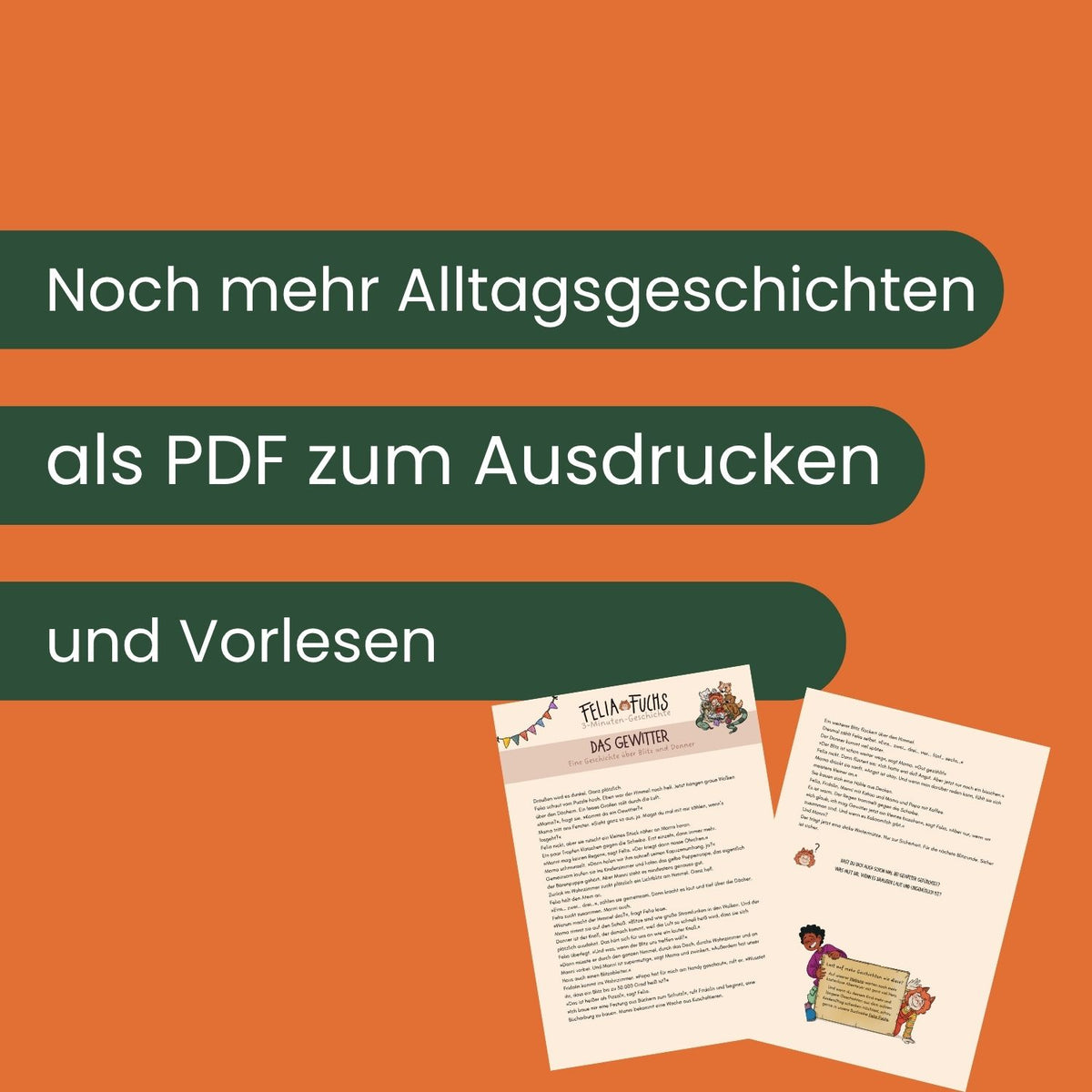 3-Minuten-Geschichten zum Ausdrucken 3 Infobild