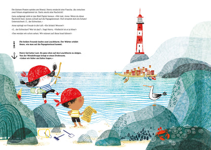 Finde den Piratenschatz! Ein Spiele-Buch