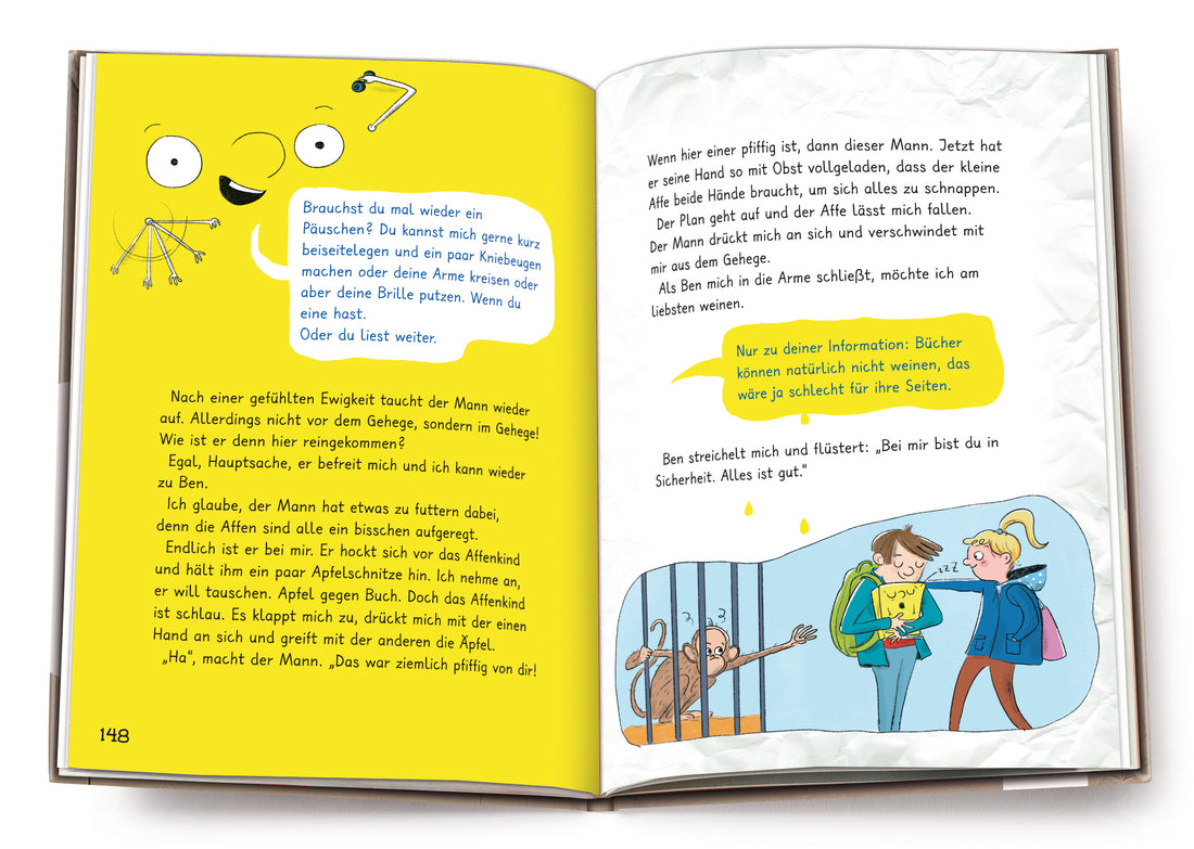 Ich bin (d)ein Buch, hol mich hier raus! (1). Vorsicht: Hier spukt ein Buch