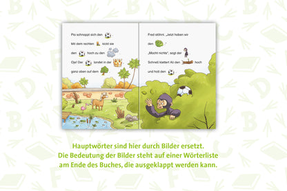 Leserabe Vor-Lesestufe - Die Tierolympiade