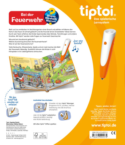 tiptoi® Wieso? Weshalb? Warum? - Bei der Feuerwehr