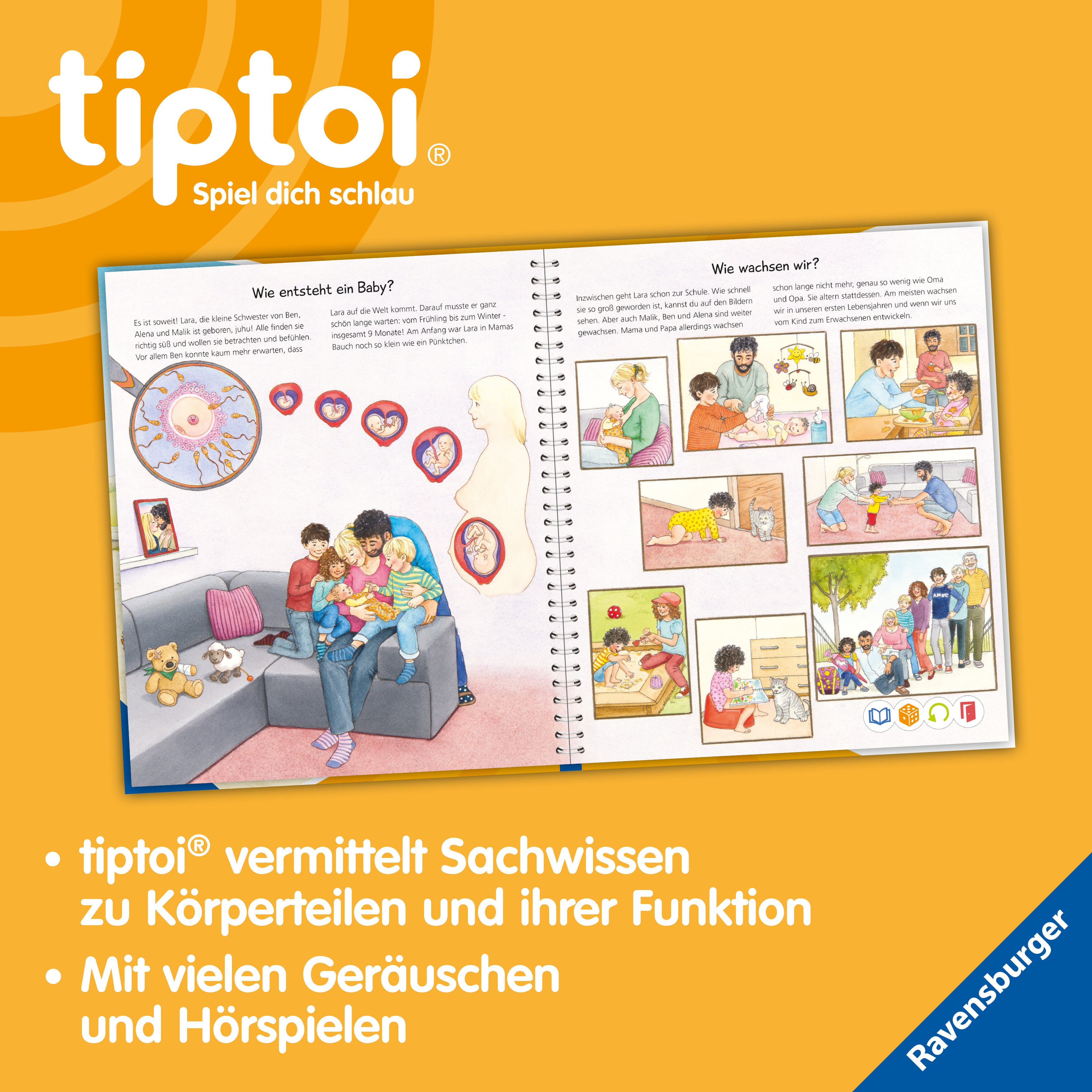 tiptoi® Wieso? Weshalb? Warum? - Alles über den Körper