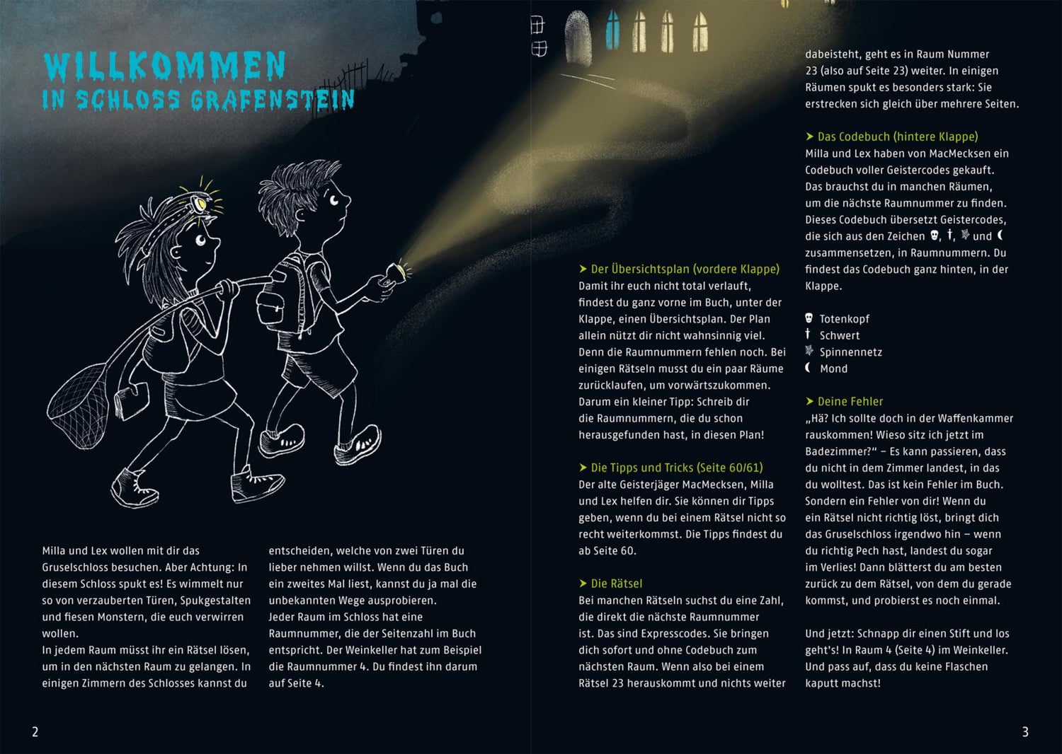 Escape-Buch für Grundschulkinder: Escape Challenge: Gefangen im Gruselschloss