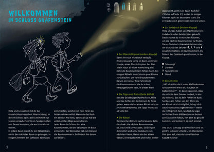 Escape-Buch für Grundschulkinder: Escape Challenge: Gefangen im Gruselschloss