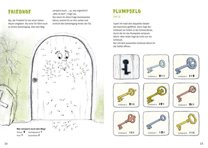 Escape-Buch für Grundschulkinder: Escape Challenge: Gefangen im Gruselschloss