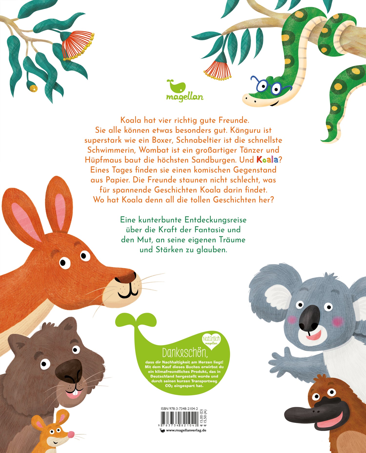 Koala denkt sich heut‘ was aus