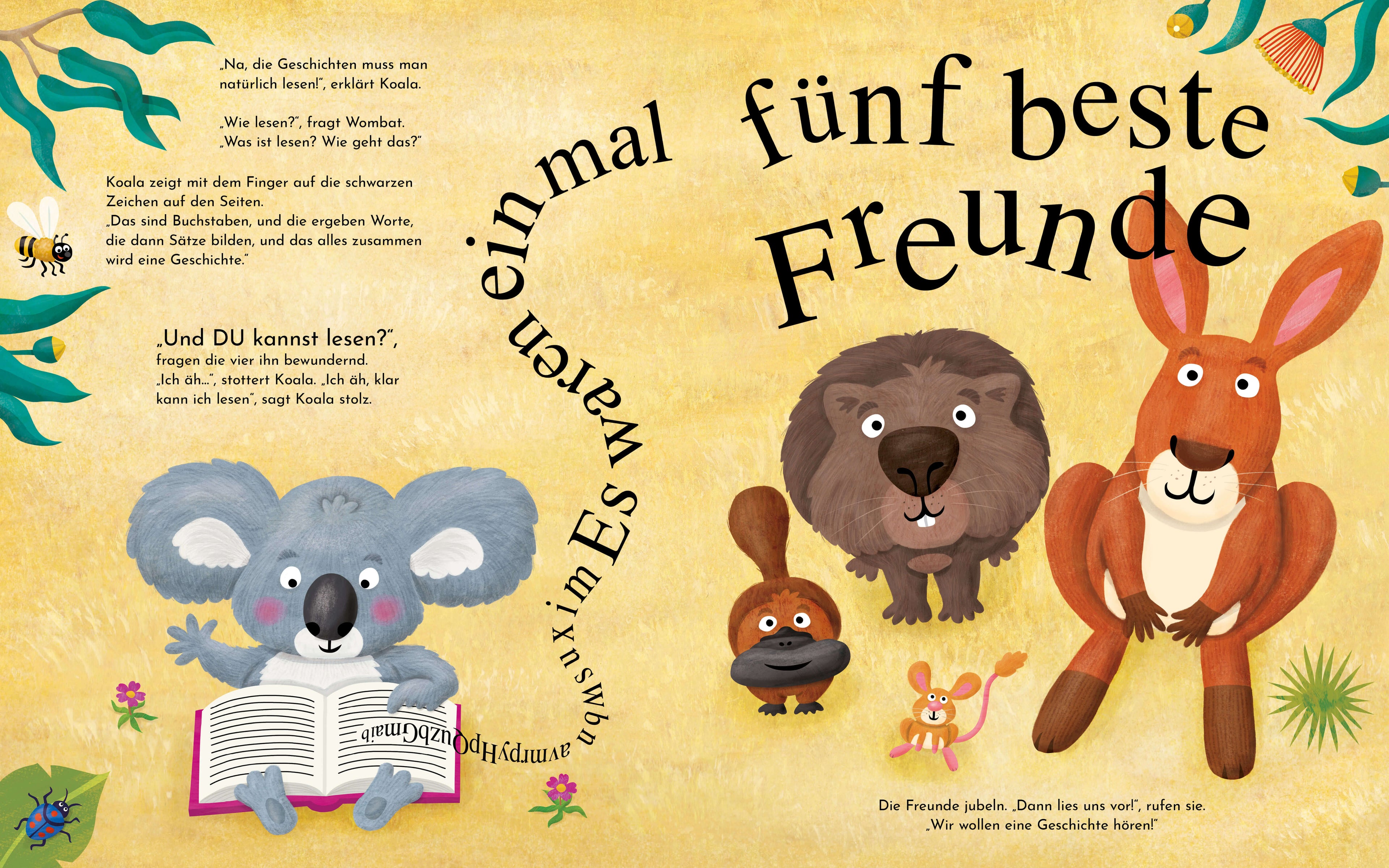 Koala denkt sich heut‘ was aus