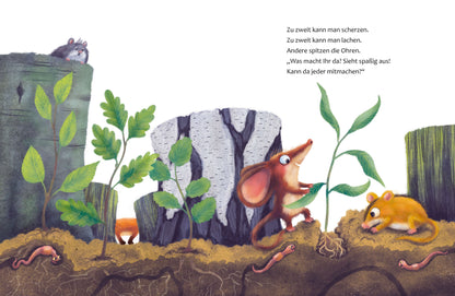 Ich habe einen Traum, sagte die kleine Waldmaus