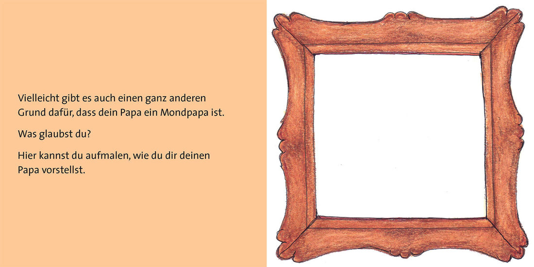 Mondpapas: Ein Buch für Kinder mit abwesenden Vätern