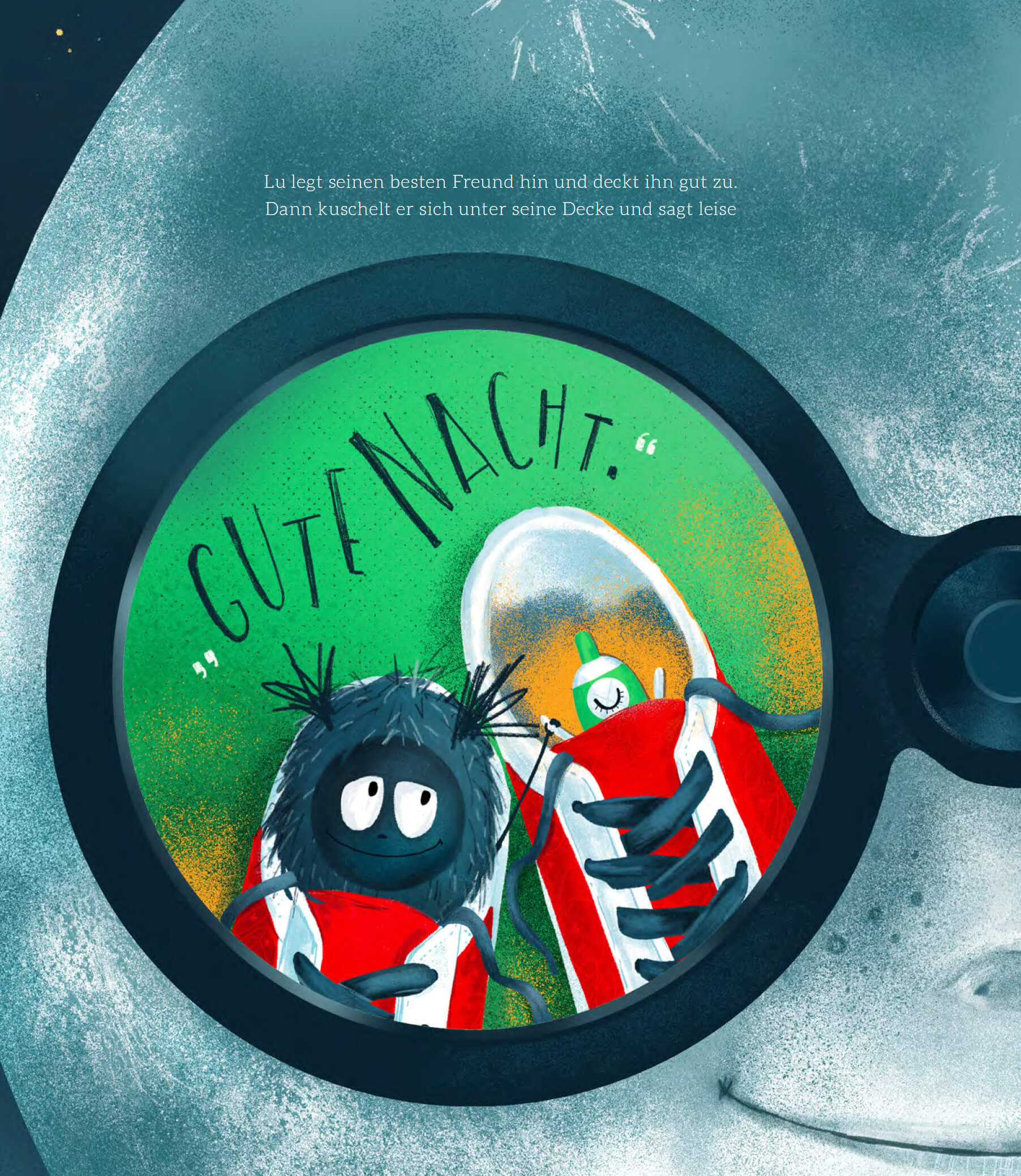 Lale Lu sucht seinen Schlaf: Gutenacht-Geschichte mit Gutenacht-Poster