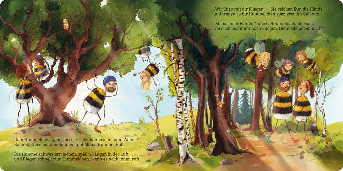 978-3551173126 Flieg, Hummelchen, flieg! Ein Mutmachbuch zum Lachen und Trösten (2)