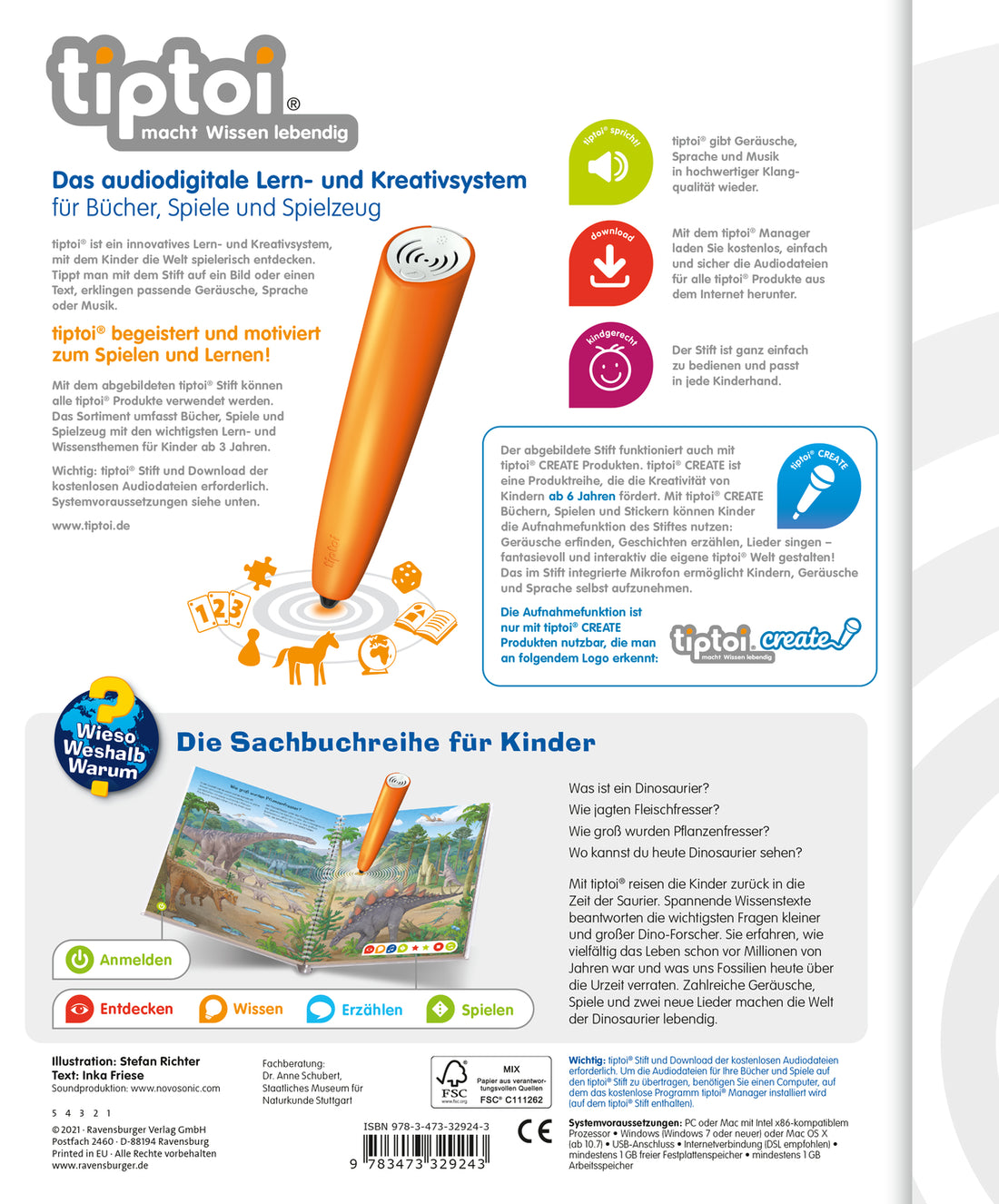 tiptoi® - Wir entdecken die Dinosaurier