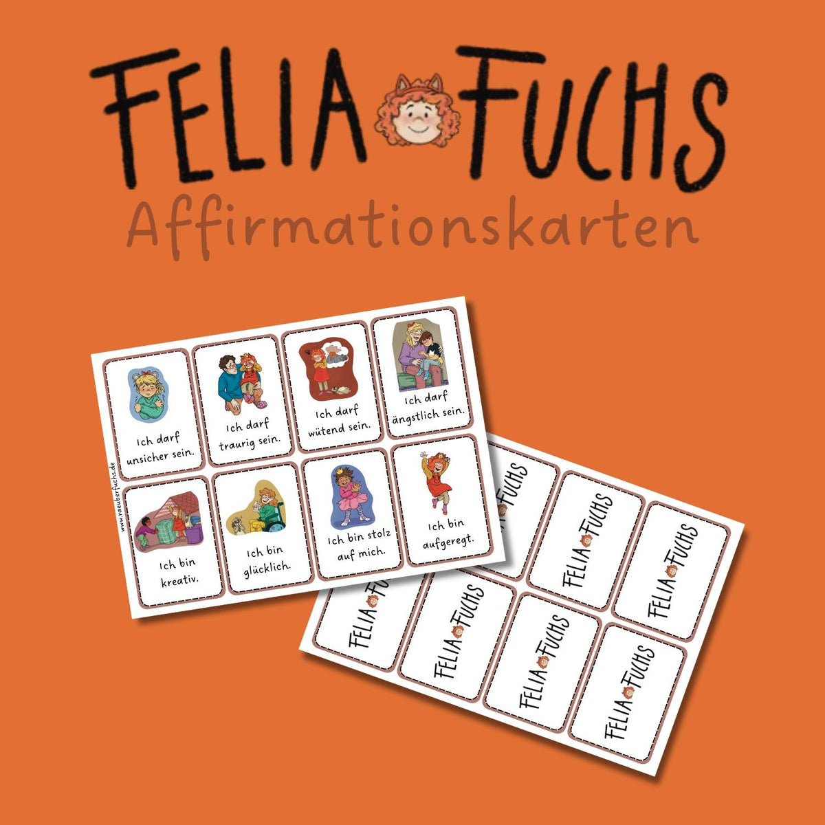 Felia Fuchs - Affirmationskarten, Titelbild