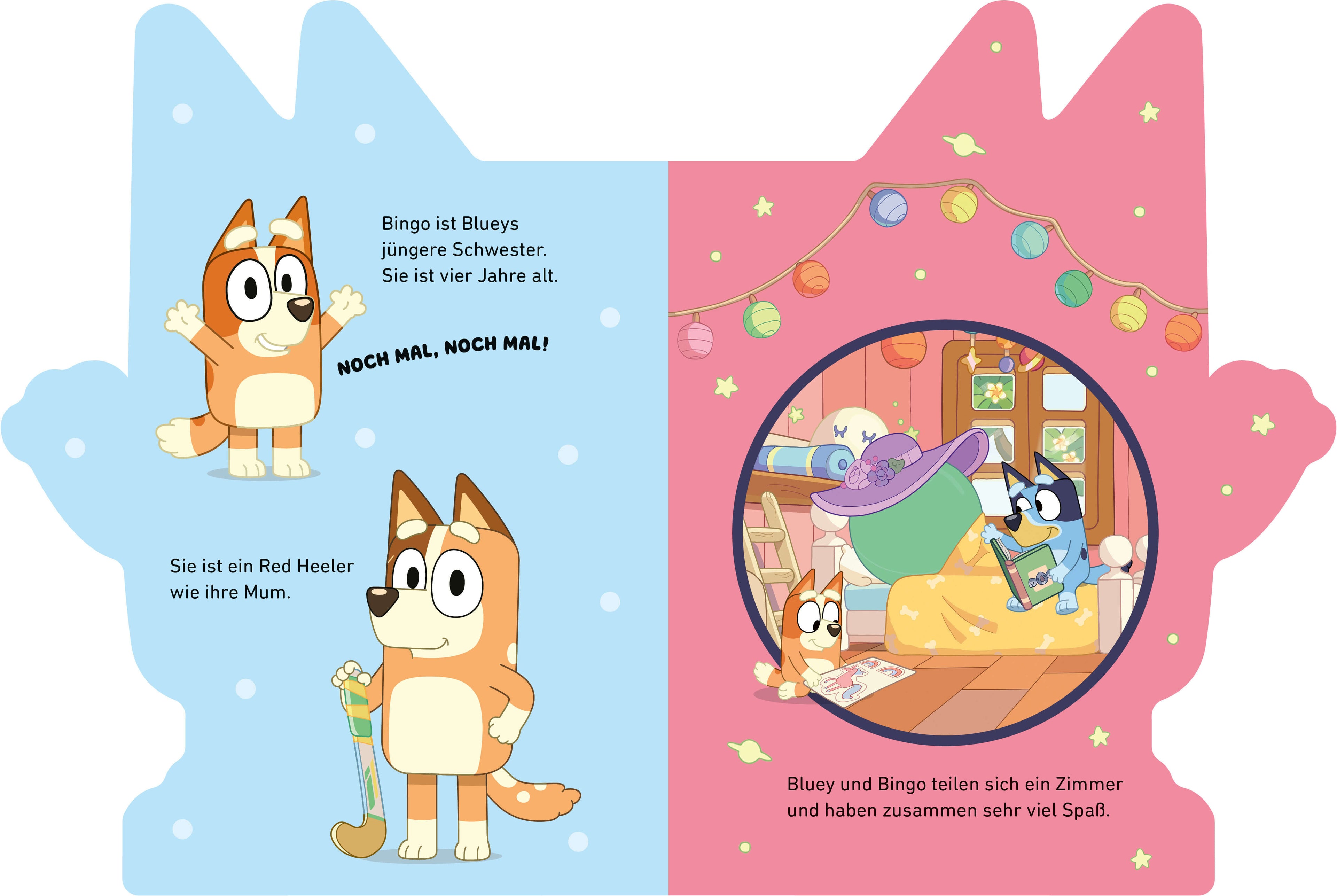  BLUEY – Alles über Bingo Konturgestanztes Pappbilderbuch für Kinder ab 3 Ja 9783570183090 cbj Kinderbücher Verlag (3)