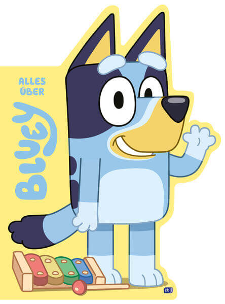 BLUEY – Alles über Bluey Konturgestanztes Pappbilderbuch für Kinder ab 3 Ja 9783570182208 cbj Kinderbücher Verlag (1)