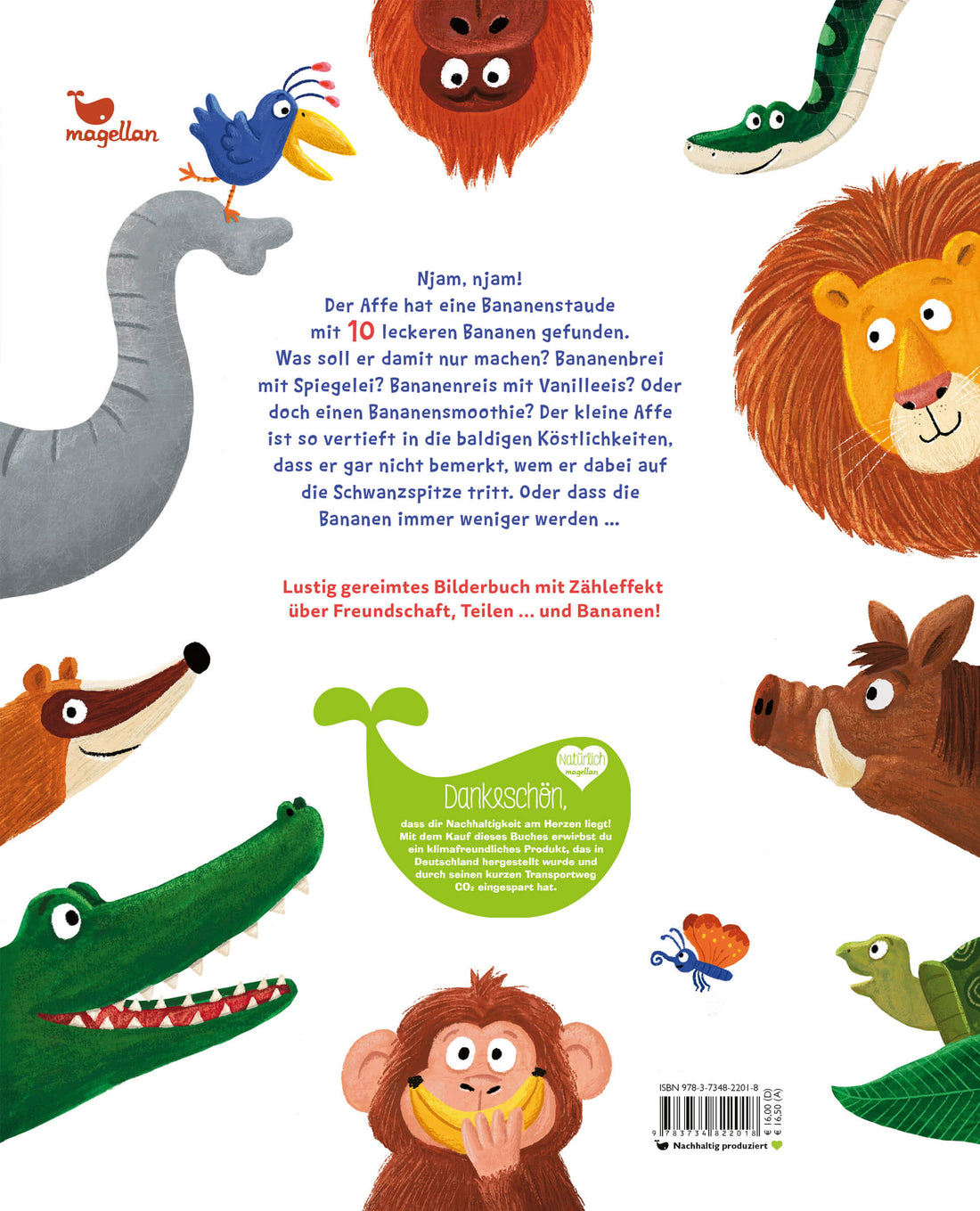  Bananen! Ein Bilderbuch ab 4 Jahren über erste Zahlen, Teil Nastja Holtfreter 9783734822018 Magellan GmbH &amp; Co. KG (2)