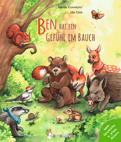 Ben hat ein Gefühl im Bauch Eine bärenstarke Geschichte über unsere Gefühlswel Mariola Kemnitzer 9783945677230 neunmalklu...