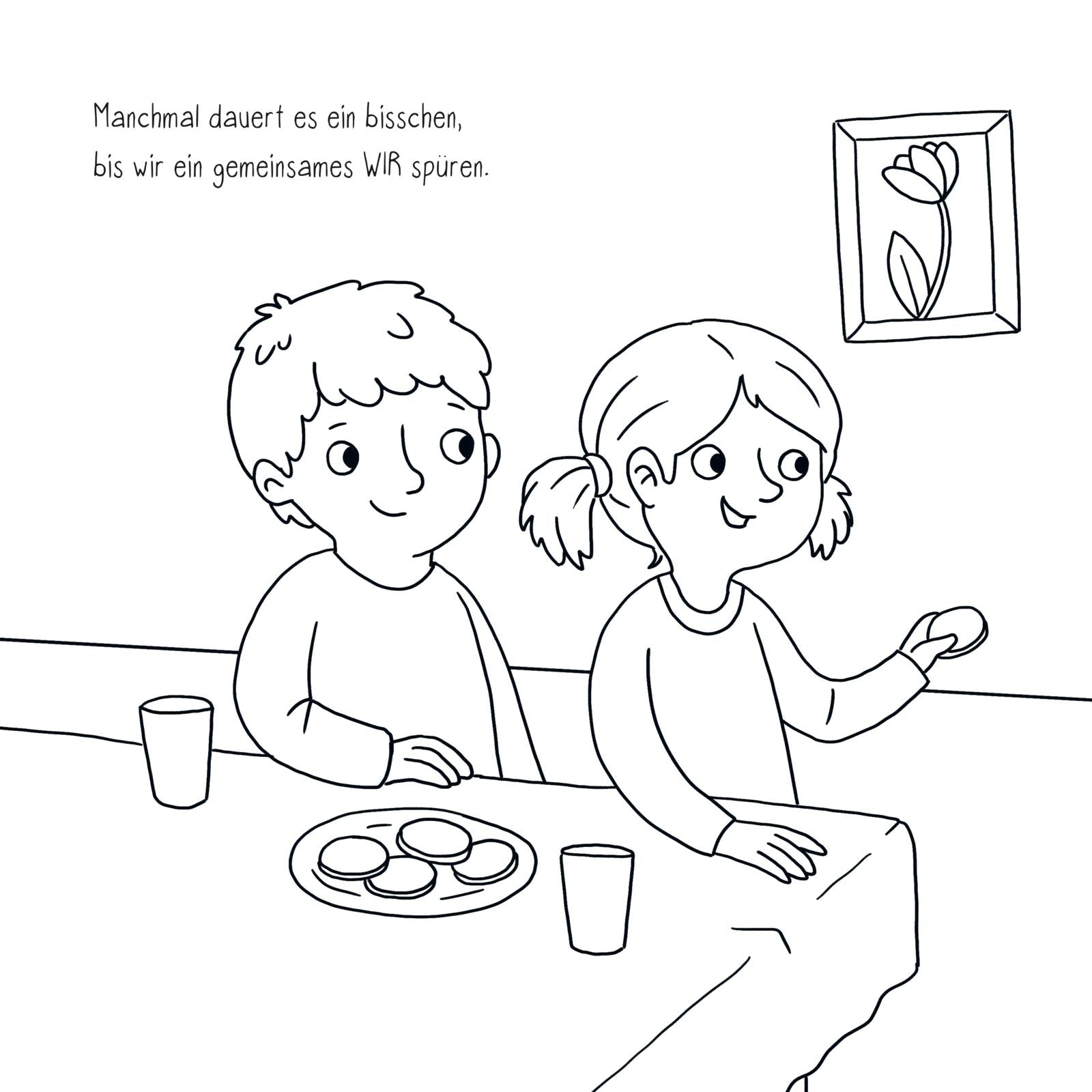 Carlsen  9783551192110 Das kleine WIR: Mein großes Malbuch (2)