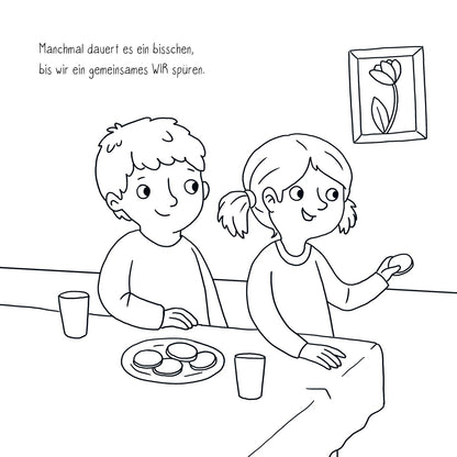 Carlsen  9783551192110 Das kleine WIR: Mein großes Malbuch (2)