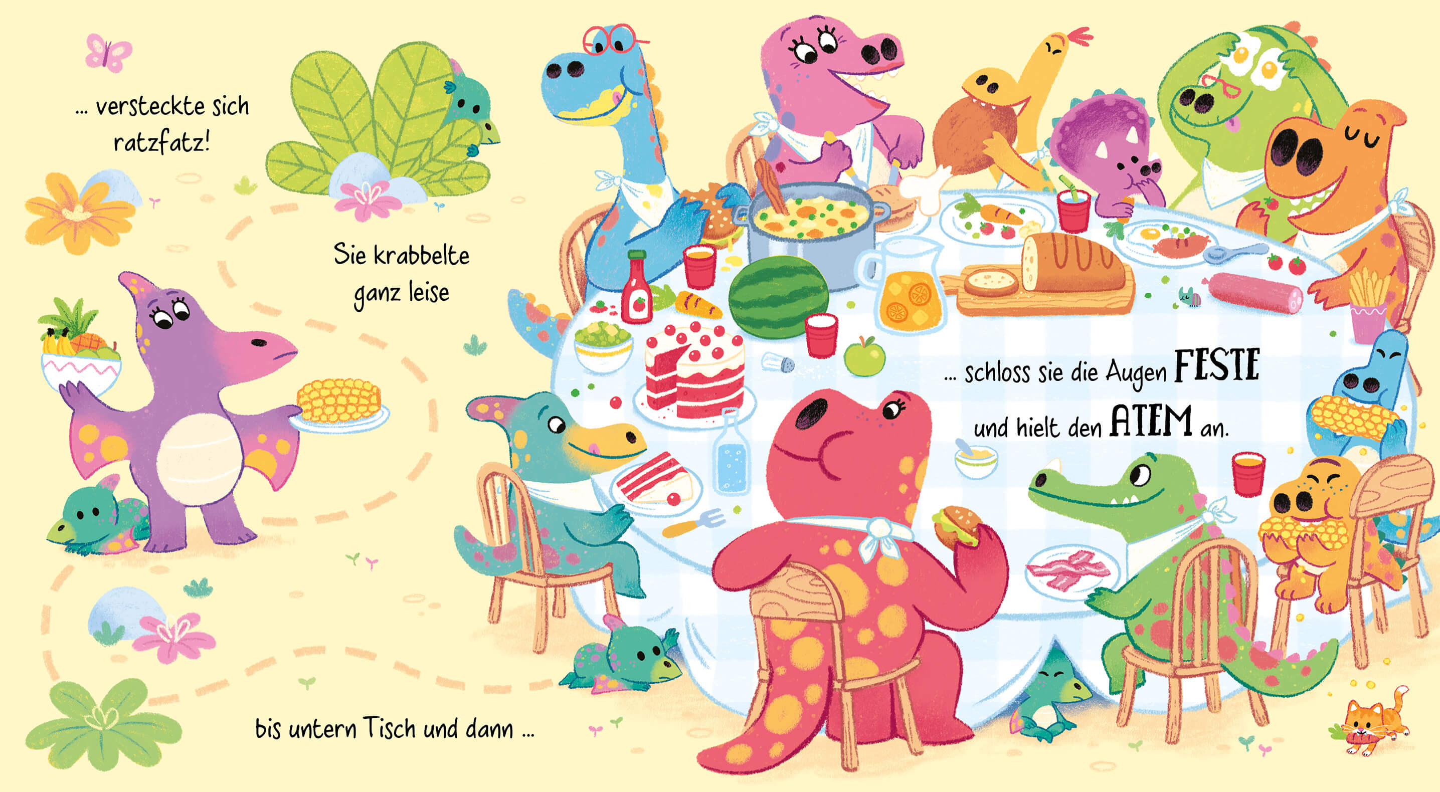 Der Schüchtisaurus Ein Bilderbuch für Kinder ab 3 Jahren über das Sch Rachel Bright 9783734821431 Magellan GmbH &amp; Co. KG (4)