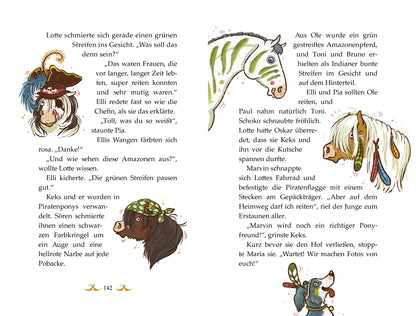  Die Haferhorde - Eins, zwei, Ponyzei! Band 11 der lustigen Ponyabenteuer für Kinder ab 8 Suza Kolb 9783734840326 (3)