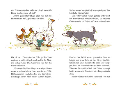  Die Haferhorde - Gans schön gefährlich! Band 19 der lustigen Pferdebuchreihe für Kinder ab Suza Kolb 9783734840449 (3)