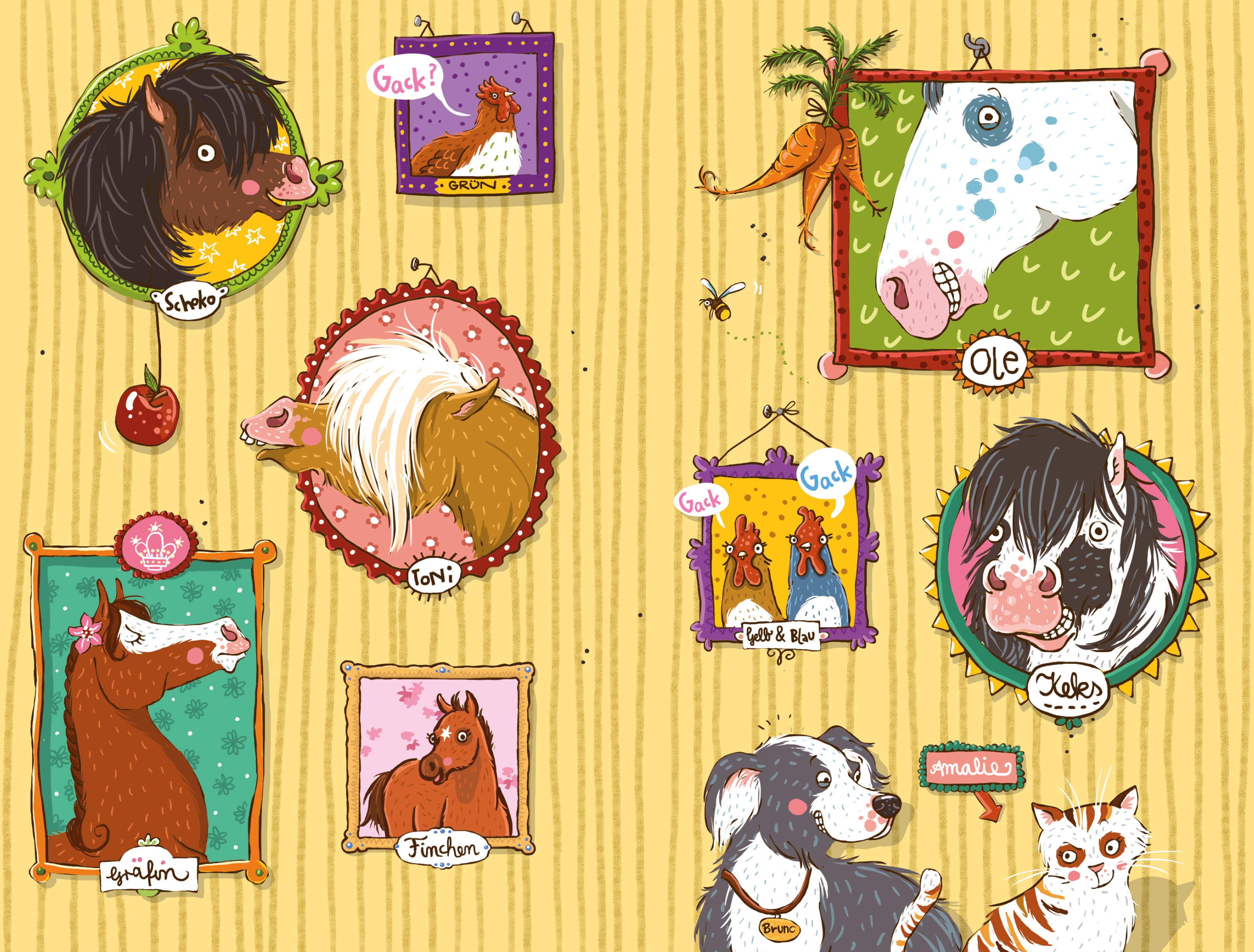  Die Haferhorde - Löschen im Galopp Band 14 der lustigen Ponyabenteuer für Kinder ab 8 Suza Kolb 9783734840371 (5)