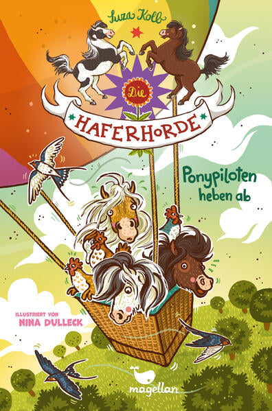  Die Haferhorde - Ponypiloten heben ab Band 22 der lustigen Pferdeabenteuer für Kinder ab Suza Kolb 9783734840487 (1)