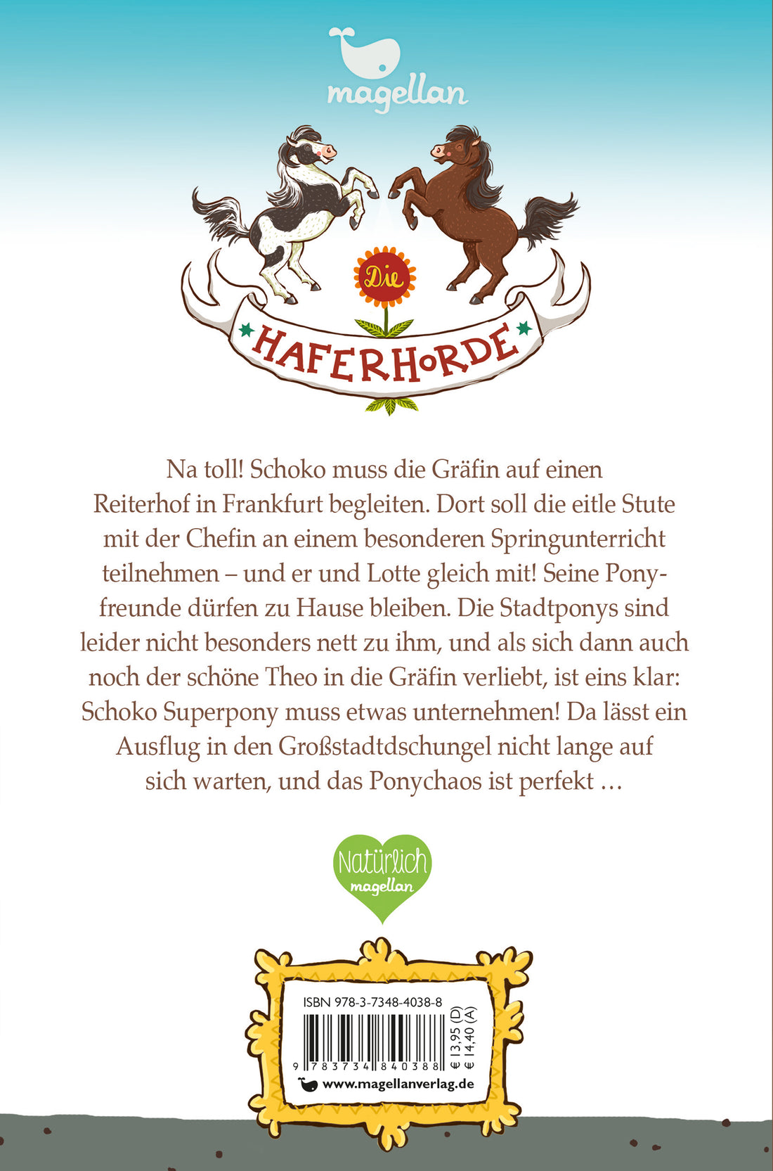  Die Haferhorde - Volle Ponyfahrt voraus! Band 15 der lustigen Ponyabenteuer für Kinder ab 8 Suza Kolb 9783734840388 (2)